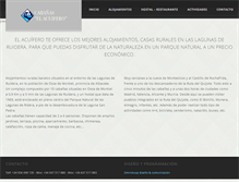 Tablet Screenshot of lagunasderuideraelacuifero.com
